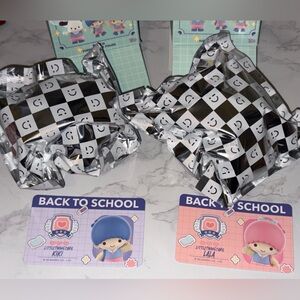 Miniso Back to School Sanrio Character CONFIRMED BUNDLE (2) Littletwinstars Set